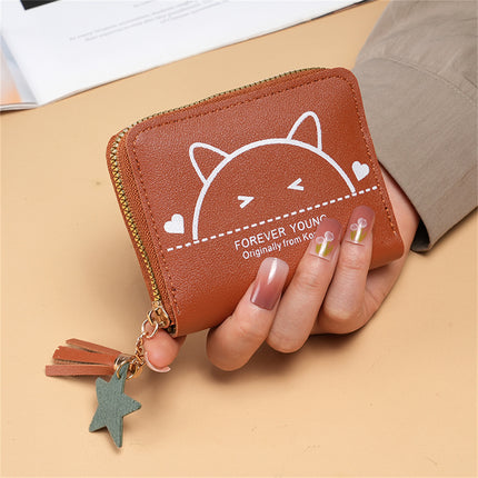 Factory wholesale Korean style cute zipper coin purse multi-functional card holder coin bag student mini bag wallet