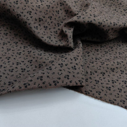 Satin Brushed Printed Fabric Women's Clothing Children's Clothing Dress Clothing Small Floral Fabric [2025 Autumn and Winter Fabric]
