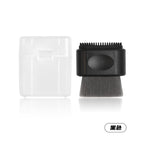 Small square diamond face brush / Black