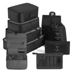 Black nine-piece set