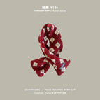Small diamond gray label scarf (recommended for 3-8 years old)