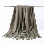 Rice camel / Aa wool 330g (200*70cm)