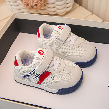 Baby Shoes Summer Mesh Shoes 0-3 Years Old Baby Soft-Soled Non-Slip Toddler Shoes Small and Medium-Sized Boys and Girls Mesh Breathable Shoes