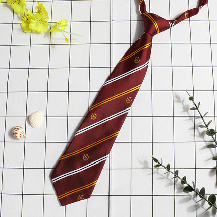 JK Small Tie Women's College Style Lazy Japanese Style Plaid Uniform Shirt Tie Student ins Men's and Women's Short Free Tie