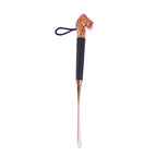 Rose gold black rod 32CM lion head shoehorn 188g