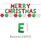 Christmas grinch flag-23pcs
