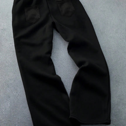 Men's Casual Streetwear Trousers New York Letter Print Suitable for Back to School Season Wear