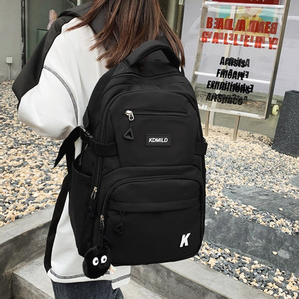 Backpack Large Capacity Female South Korea All-match High School Student College Student Schoolbag Mori Trendy Brand Junior High School Student Waterproof Backpack