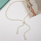 One pearl pearl waist chain