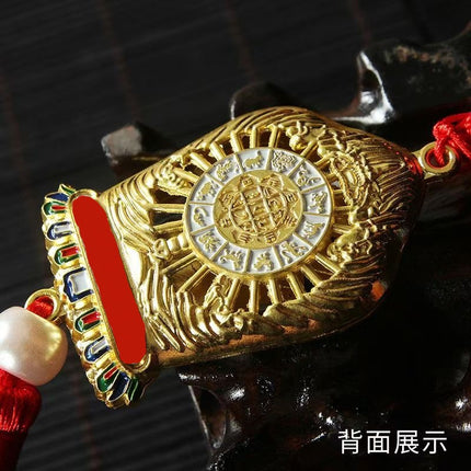 Xizang Ethnic Handicrafts Ten-Phase Free Car Pendants Car Hangings Interior Accessories Car Pendants Pendants Pendants