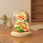 M5004-hibiscus [with transparent cover + light base]