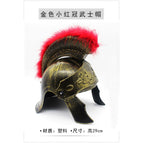 Gold Little Red Crown Samurai Hat / No specifications