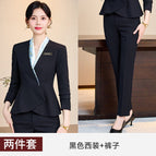 Black suit + b25 black pants / S