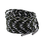 #8627 grass green-black-white+gun black metal head / 60cm [4mm wide, one pair]