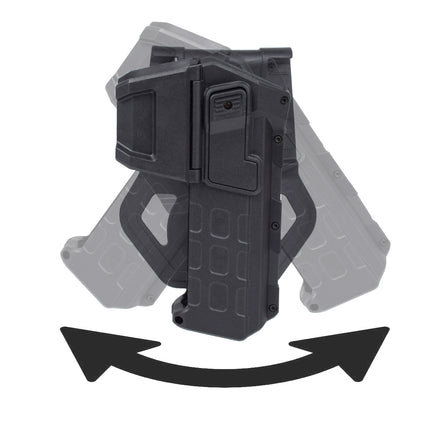 New Tactical Glock 1911 Quick-Draw Holster, Waist Holster, Leg Holster, Nylon Removable Flashlight Glock Holster