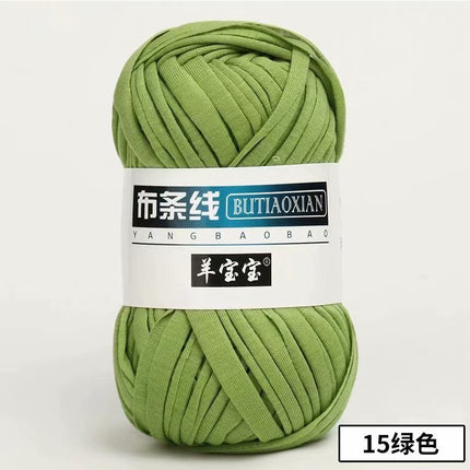 Cloth thread hand-woven bag thread crocheted home carpet wool DIY Hyun-a with factory wholesale