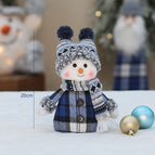 Yh239912B blue plaid doll