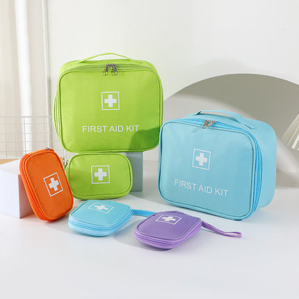 Youth Style First Aid Kit Large Capacity Student Health Kit Portable Mini Medicine Box Medicine Storage Bag