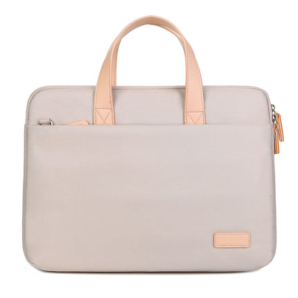 New Style Work Commuter Briefcase, Business Trip Lightweight Portable Office Document Bag, Men's and Women's Shoulder Laptop Bag