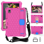iPad 2019/2020/2021(10.2 inches) / Rose red + blue