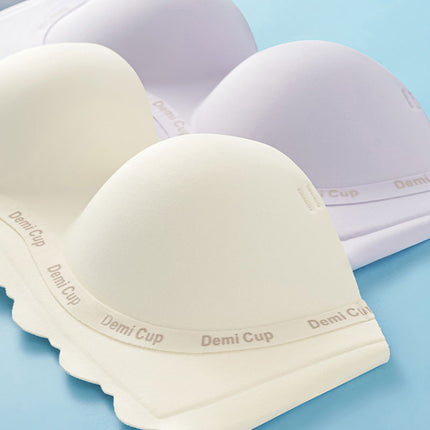 Sexy Fashion Strapless Push-up Bra Breathable Bra One-piece Fixed Cup Dress Cup Underwear Foreign Trade Cross-border