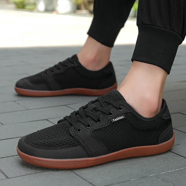 Cross-border plus size Summer New Wide Last Outdoor Casual sneaker Men's Breathable Mesh Shoes Fashion Low-top Board Shoes