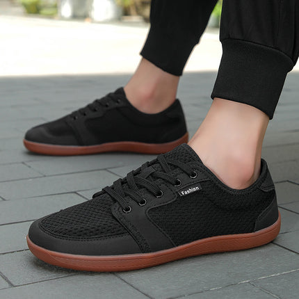 Cross-border plus size Summer New Wide Last Outdoor Casual sneaker Men's Breathable Mesh Shoes Fashion Low-top Board Shoes
