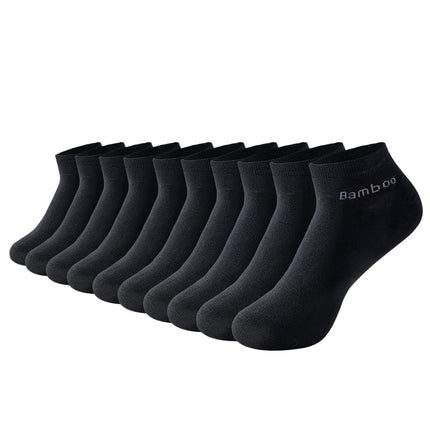 Temu Cross-Border Best-Selling Men's Bamboo Fiber Socks Sweat-Absorbent and Deodorant Men's Antibacterial Business Casual Socks for All Seasons