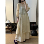 dress apricot / M