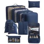 10-piece set [navy blue] / 290t twill tarpaulin