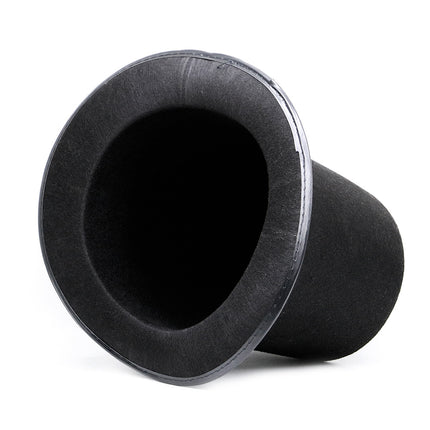 British Retro Gentleman Hat Black High Top Jazz Hat Stage Magic Hat Kidsren's Performance Hat Fashion High Top Hat
