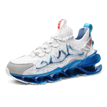 2025 Summer New Men's Sports Shoes, Gold-Trimmed Casual Running Trendy Men's Shoes, Sports Running Shoes, Luminous Shoes