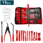 19pcs (zipper cloth bag)