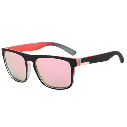 Polarized Elastic Paint Real Film Sunglasses Outdoor Beach Men's Sunglasses Fishing Mountaineering Glasses Anti-UV New