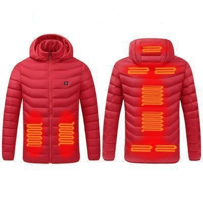 Heated Cotton Clothing for Winter in District 249, District 11, District 19, Smart Heated Cotton Jacket, Unisex Heated Clothing Jacket