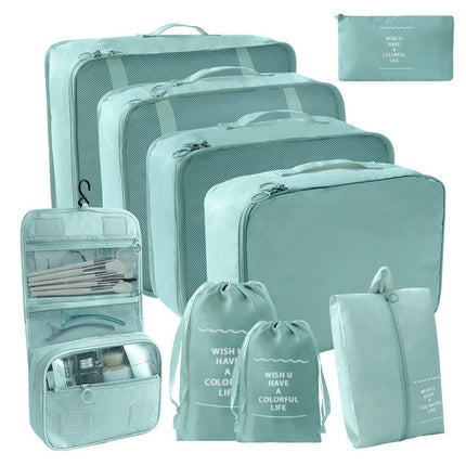Travel Storage suit Seven-Piece Set of Partition Storage and Arrangement for Home Travel Portable Expansion and Decreposition Travel