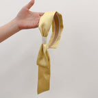 Yellow ribbon headband