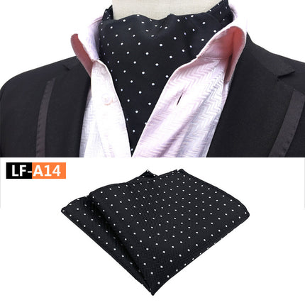 Source factory in stock wholesale generation of men's scarf scarf English style collar scarf shake fast and stable supply