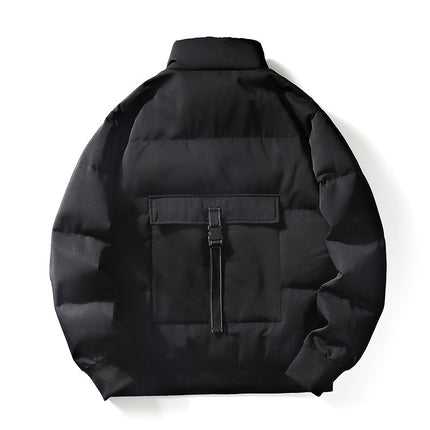 Winter new tooling stand collar down jacket men's M-5XL white duck down one-piece delivery