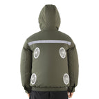 666 military green hooded single clothes / 3XL