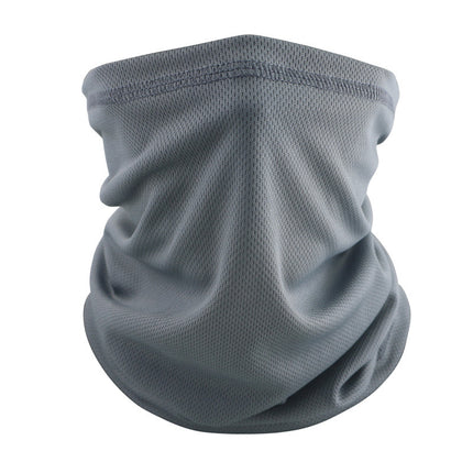 Thin Riding Mask Outdoor Camouflage Multifunctional Magic Headscarf Breathable Sweat Absorbing Neck Mesh Scarf Cross Border