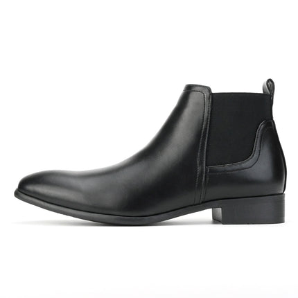 Men's Chelsea Boots Foreign Trade Small Square Men's Shoes All-match Fashion Cross-border Men's Ankle Boots