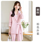 Single pink suit / S