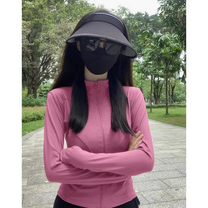 2026 New Summer Style Thin Sun Protection Clothing for Women, Breathable and Slim-Fitting Ice Silk Sun Protection Clothing, Cardigan Jacket, Uv Protection