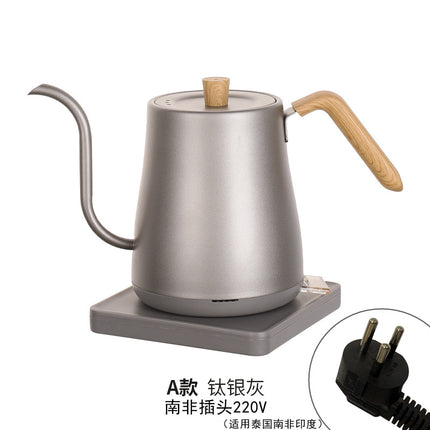 Slender Mouth Electric Household Kettle with Thermometer Coffee Hand Kettle Electric Kettle Electric Coffee Pot