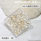 3# champagne shell fragments 1 box