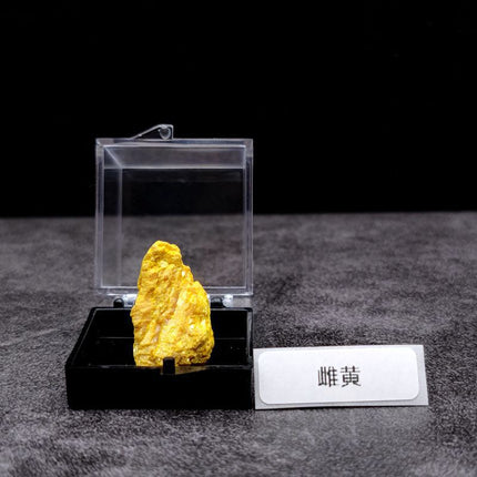 Mineral Crystal Calcite Pyrite Symbiotic Crystal Raw Stone Geological Science Teaching Specimen Collection Ornament