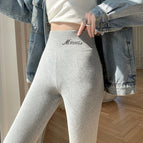 Light gray-high waist trousers / L (fits 40~62.5kg )