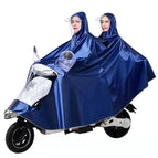 Oversized Double Face Cover Mirror Cover Oxford Cloth Blue / Free size