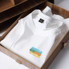 Ice silk short sleeve white small color / M (40.00 kg-50.00 kg can wear)